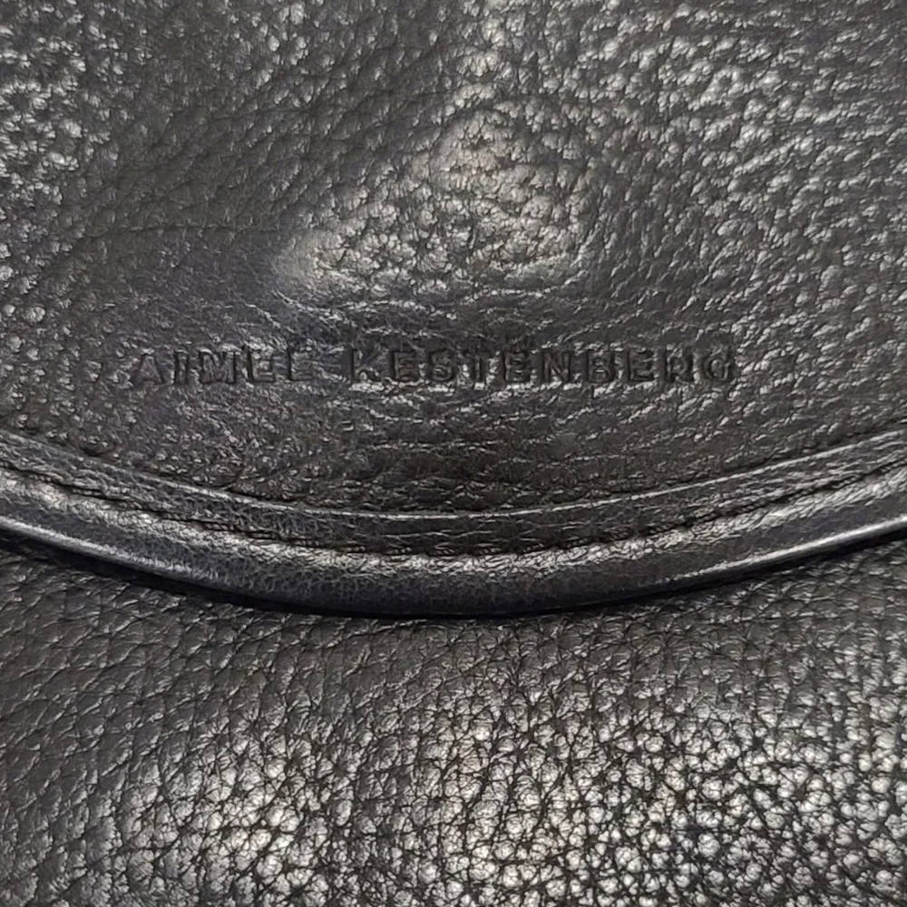 Aimee Kestenberg Muse Cargo Black Leather Crossbody - Picture 8 of 13